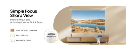 Carturo HY300 Pro Home Cinema Outdoor Projector